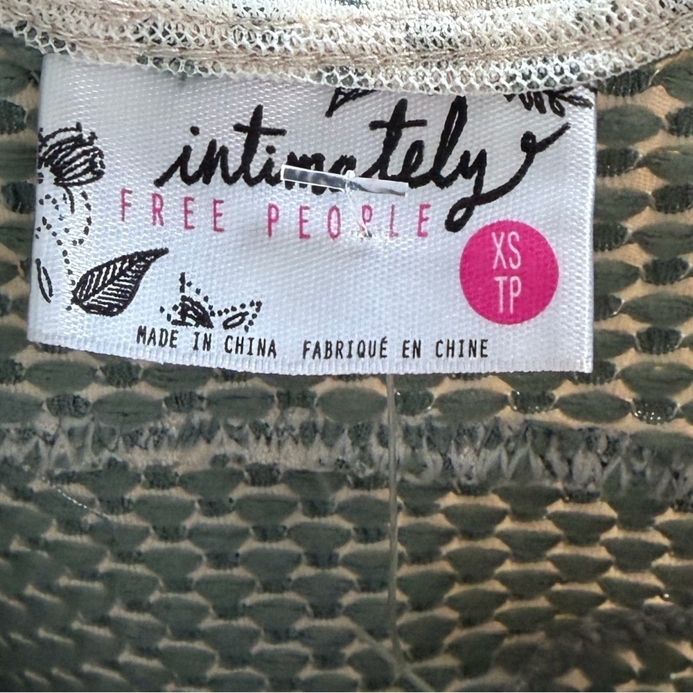 NWT Free People Intimately Microdot Bodycon Dress #0004 - Picture 5 of 8